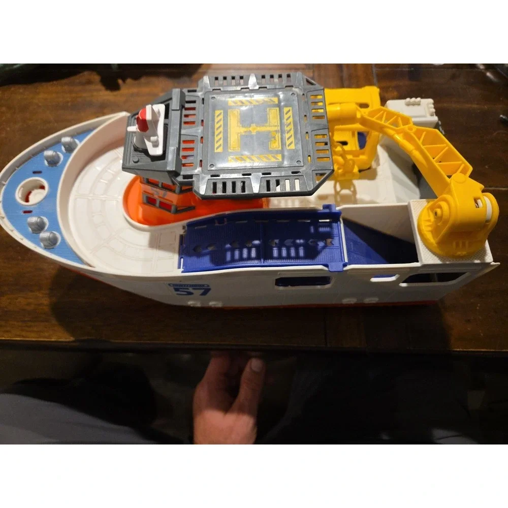 Matchbox 57 Marine Rescue Boat Ship Without Accessories.‎